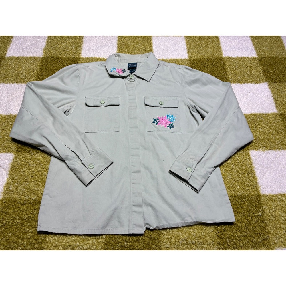 Disney Her Universe Raya and the Last‎ Dragon Sisu Embroidered Shirt Green M